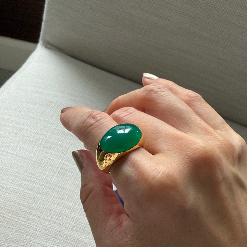 Monica Vinader Kate Young Gemstone Ring 160$